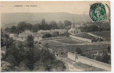CHENAY - Marne - CPA 51 - vue generale