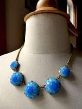 SUPERBE Collier émail de