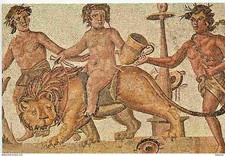 Art - Mosaique - Tunisie - Mosaique romaine du Musée du Bardo - CPM - Voir Scans