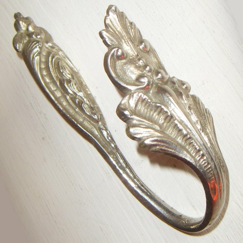 Antique metal hanger kid - antique,