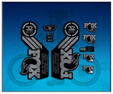 AUTOCOLLANTS STICKERS FORK FOX