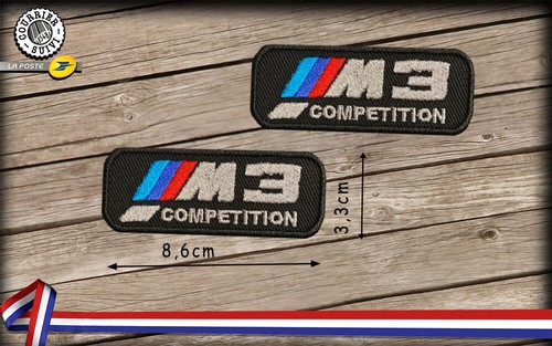 Lot patchs écusson - bmw3, m