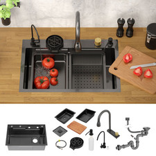 Évier cuisine anthracite