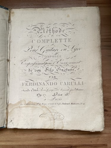 Carulli ferdinando méthode - ferdinando,,