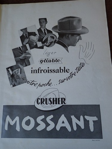 Chapeau mossant crusher - crusher, air