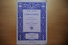 L organiste par Cesar franck , orgue ou harmonium , Enoch editeurs