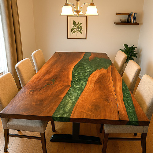 Table manger rivière - à,