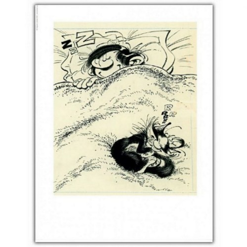 Poster affiche franquin - affiche, gaston