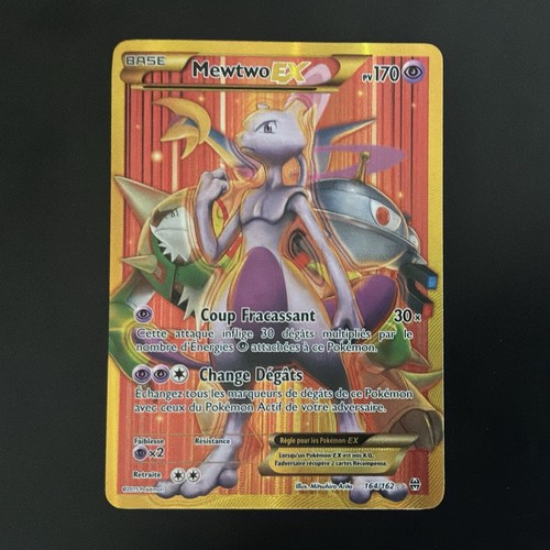 Mewtwo full art secrète - art,