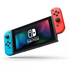 Nintendo Switch Console Portable avec Manettes Joy-Con Bleu Néon/Rouge...