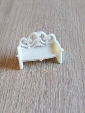 Figurine banc Cinderella Wedding  Chateau Cendrillon Mariage Polly Pocket