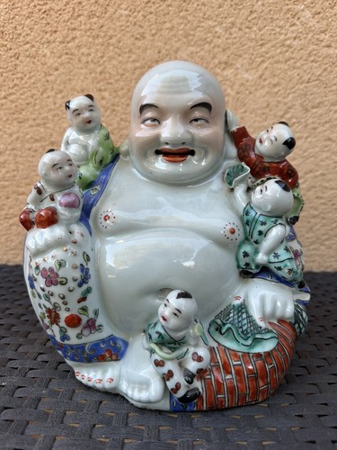 Chine bouddha en céramique - :,