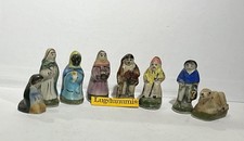 Lot de 8 Fèves de crèche