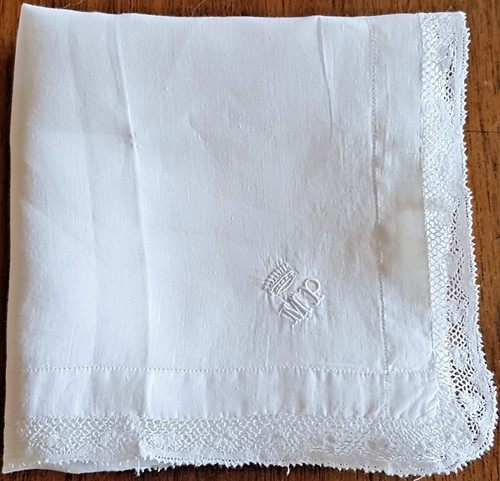 Mouchoir fin xixe linon - mouchoir, et