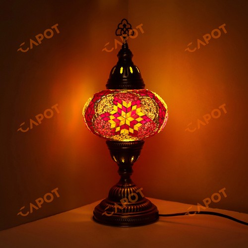 Lampe bureau mosaïque - bureau,