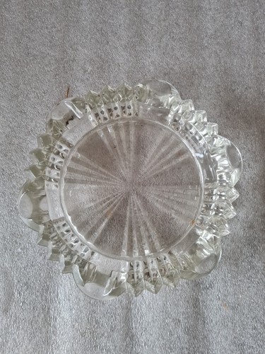 Cendrier ancien verre - ancien, en