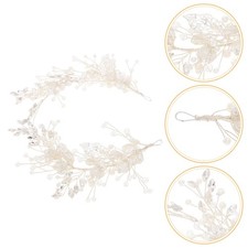 Accessoires Cheveux Mariage Bijoux Costume Pour Femmes En Perles