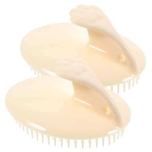 Pcs brosse shampoing - brosse, À