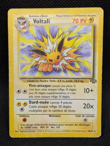 Carte pokemon voltali rare - pokemon,