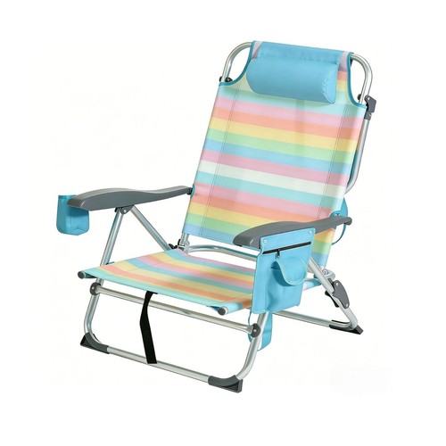 Chaise longue pliable