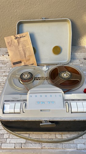 Vintage grundig tk17 reel - vintage,