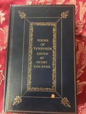 POEMS OF TENNYSON EDITED BY HENRY VAN DYKE 1920