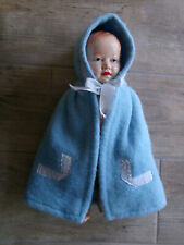 burnous baigneur ancien années 50, lainage, authentique