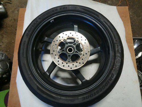 Roue jante arriere avec disque - arriere,