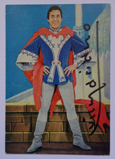 Luis MARIANO - CARTE AUTOGRAPHE SIGNÉE AUTHENTIQUE 8,9X14CM