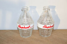 CARAFE PUBLICITAIRE St RAPHAEL APERITIF  EAU VIN VERRE BISTROT ANCIEN