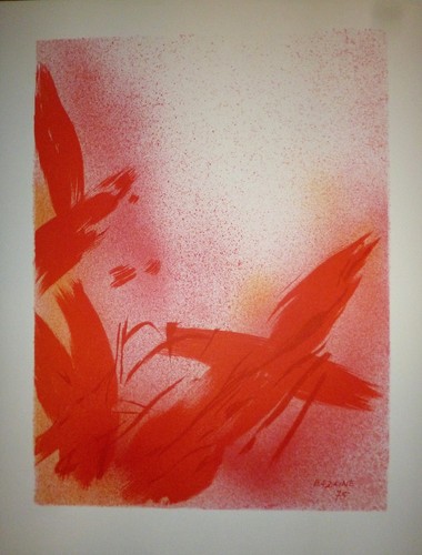 Jean bazaine lithographie sur - jean,