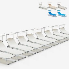 24 transats pour piscine bains