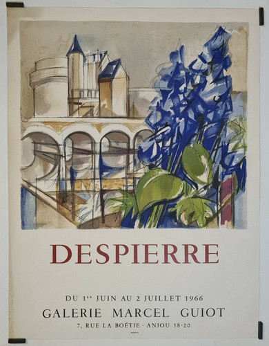 Despierre avignon 1966 affiche - despierre,