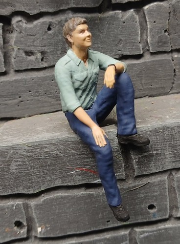 Figurine slot peint - figurine,