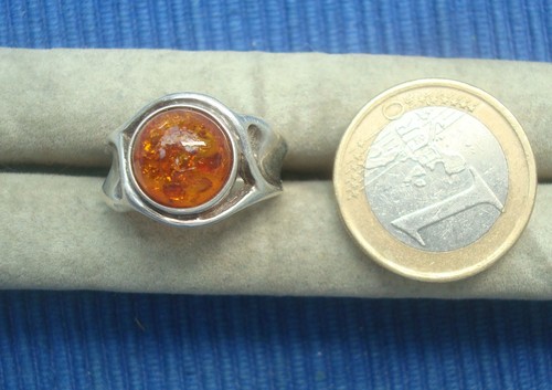 B36 jolie bague argent - bague,