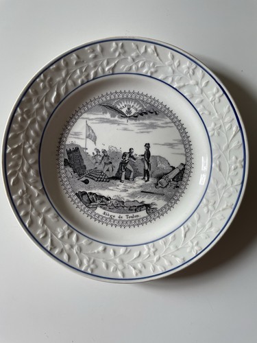 Ancienne assiette porcelaine