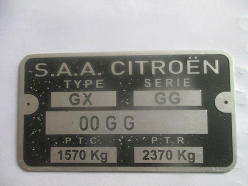 Panneau type citroen bouclier - panneau,