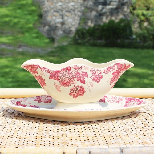 Ancienne saucière faïence - saucière, en