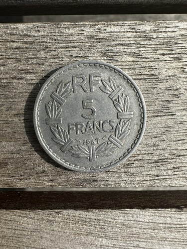 Pièce argent francs - argent, 5