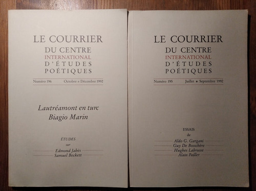 Courrier centre - du,