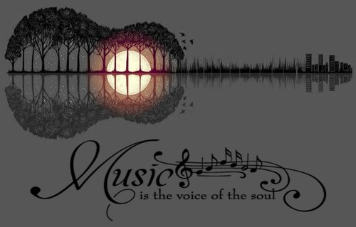 Guitar music voice - music,