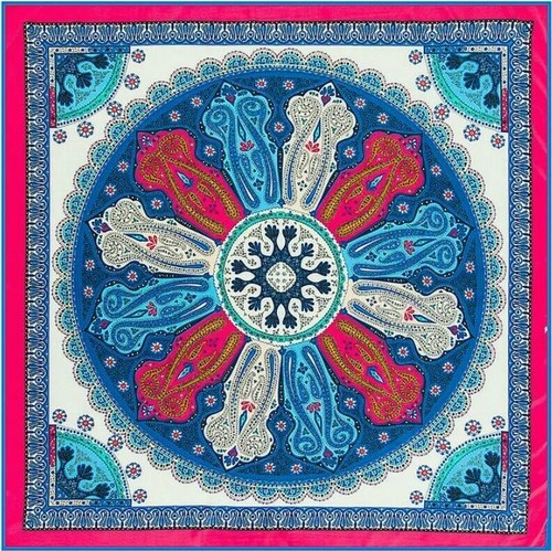 Carré soie neuf motif - neuf,,