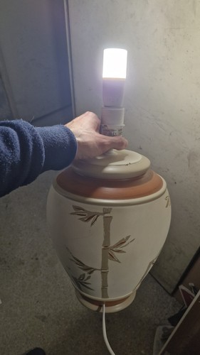 Pieds lampe terre cuite - de,