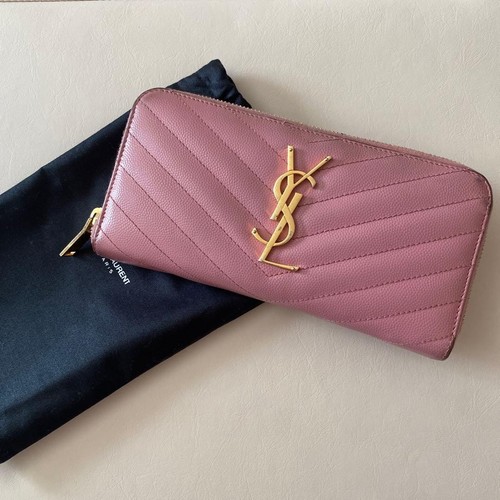 Portefeuille long zippé - , en