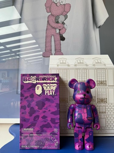 Bearbrick 400 bape - bearbrick,