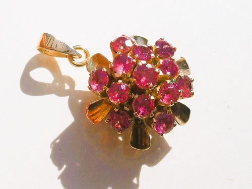 Beau pendentif ancien or - en,