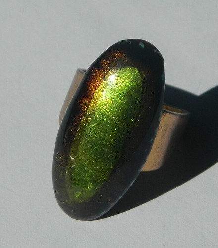 Jolie bague artisanale - bague, en