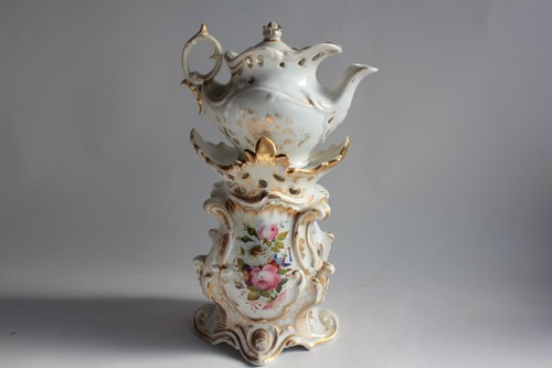 Tisanière porcelaine vieux - porcelaine,