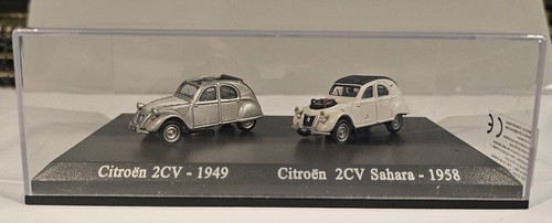 Coffret duo citroën - 2cv, atlas