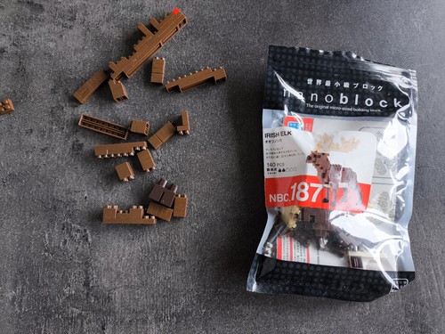 Nanoblock nbc 187 irish elk - nbc,